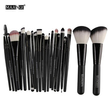 Load image into Gallery viewer, MAANGE 20/22Pcs Beauty Makeup Brushes Set Cosmetic Foundation Powder Blush Eye Shadow Lip Blend Make Up Brush Tool Kit Maquiagem