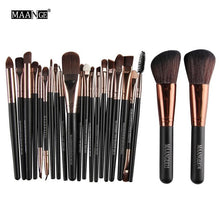 Load image into Gallery viewer, MAANGE 20/22Pcs Beauty Makeup Brushes Set Cosmetic Foundation Powder Blush Eye Shadow Lip Blend Make Up Brush Tool Kit Maquiagem