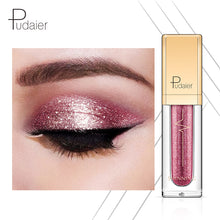 Load image into Gallery viewer, Pudaier 18 Colors Shine Smoky Eyeshadow Waterproof Dimond Glitter Liquid Eyeshadow Women's Cosmetic Eyeshadow Eyeliner