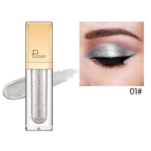 Load image into Gallery viewer, Pudaier 18 Colors Shine Smoky Eyeshadow Waterproof Dimond Glitter Liquid Eyeshadow Women's Cosmetic Eyeshadow Eyeliner