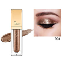 Load image into Gallery viewer, Pudaier 18 Colors Shine Smoky Eyeshadow Waterproof Dimond Glitter Liquid Eyeshadow Women's Cosmetic Eyeshadow Eyeliner