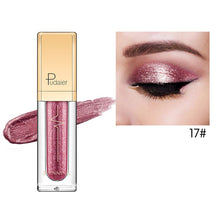Load image into Gallery viewer, Pudaier 18 Colors Shine Smoky Eyeshadow Waterproof Dimond Glitter Liquid Eyeshadow Women's Cosmetic Eyeshadow Eyeliner