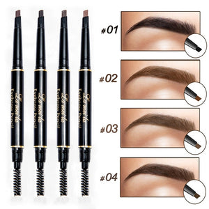 2018 New Brand Eye Brow Tint Cosmetics Natural Long Lasting Paint Tattoo Eyebrow Waterproof Black Brown Eyebrow Pencil Makeup
