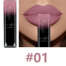 Load image into Gallery viewer, Waterproof Nude Matte Velvet Glossy Lip Gloss Lipstick Lip Balm Sexy Red Lip