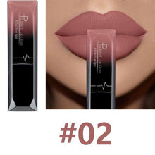 Load image into Gallery viewer, Waterproof Nude Matte Velvet Glossy Lip Gloss Lipstick Lip Balm Sexy Red Lip