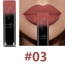 Load image into Gallery viewer, Waterproof Nude Matte Velvet Glossy Lip Gloss Lipstick Lip Balm Sexy Red Lip
