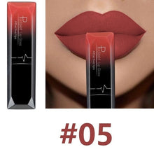 Load image into Gallery viewer, Waterproof Nude Matte Velvet Glossy Lip Gloss Lipstick Lip Balm Sexy Red Lip