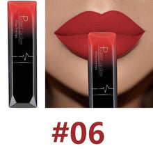 Load image into Gallery viewer, Waterproof Nude Matte Velvet Glossy Lip Gloss Lipstick Lip Balm Sexy Red Lip