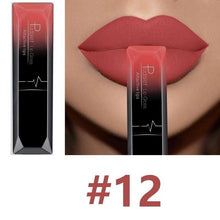 Load image into Gallery viewer, Hot Sales Waterproof Nude Matte Velvet Glossy Lip Gloss Lipstick Lip Balm Sexy Red Lip Tint 21 Colors Women Fashion Makeup Gift