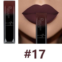 Load image into Gallery viewer, Waterproof Nude Matte Velvet Glossy Lip Gloss Lipstick Lip Balm Sexy Red Lip