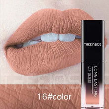 Load image into Gallery viewer, 24 Color Liquid Lipstick Waterproof Makeup Long Lasting Mate Make Up Nude Lip Gloss Red Purple Blue Black Ultra Matte Lipsticks