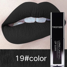 Load image into Gallery viewer, 24 Color Liquid Lipstick Waterproof Makeup Long Lasting Mate Make Up Nude Lip Gloss Red Purple Blue Black Ultra Matte Lipsticks