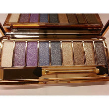 Load image into Gallery viewer, Fashion eyeshadow palette 9 colors matte eyeshadow  palette glitter eye shadow makeup nude makeup set Cosmetics *