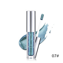 Load image into Gallery viewer, UCANBE 8 Holographic Metallic Duochrome Eye Shadow Crystal Glitter Shiny Eyeshadow Pigment Waterproof Liquid Eye Shadow Makeup