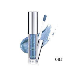 Load image into Gallery viewer, UCANBE 8 Holographic Metallic Duochrome Eye Shadow Crystal Glitter Shiny Eyeshadow Pigment Waterproof Liquid Eye Shadow Makeup
