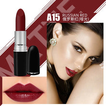 Load image into Gallery viewer, Top Quality Matte Lipstick Metal Tube Waterproof Lips Brand Makeup Long-lasting Lipstick Red Nude Marrakesh Chili Diva Lipstick