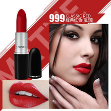 Load image into Gallery viewer, Top Quality Matte Lipstick Metal Tube Waterproof Lips Brand Makeup Long-lasting Lipstick Red Nude Marrakesh Chili Diva Lipstick