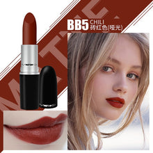 Load image into Gallery viewer, Top Quality Matte Lipstick Metal Tube Waterproof Lips Brand Makeup Long-lasting Lipstick Red Nude Marrakesh Chili Diva Lipstick
