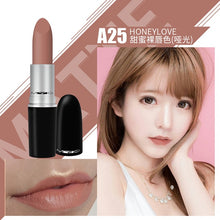 Load image into Gallery viewer, Top Quality Matte Lipstick Metal Tube Waterproof Lips Brand Makeup Long-lasting Lipstick Red Nude Marrakesh Chili Diva Lipstick