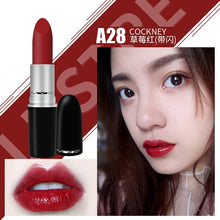 Load image into Gallery viewer, Top Quality Matte Lipstick Metal Tube Waterproof Lips Brand Makeup Long-lasting Lipstick Red Nude Marrakesh Chili Diva Lipstick