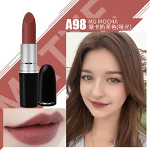 Load image into Gallery viewer, Top Quality Matte Lipstick Metal Tube Waterproof Lips Brand Makeup Long-lasting Lipstick Red Nude Marrakesh Chili Diva Lipstick