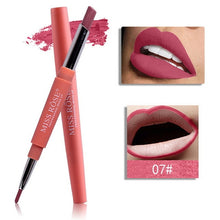 Load image into Gallery viewer, MISS ROSE 14 Color Double-end Lipsticks Lasting Lipliner Waterproof Profissional Moisturizer Lip Liner Stick Batom Pencil Matte
