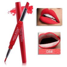 Load image into Gallery viewer, MISS ROSE 14 Color Double-end Lipsticks Lasting Lipliner Waterproof Profissional Moisturizer Lip Liner Stick Batom Pencil Matte