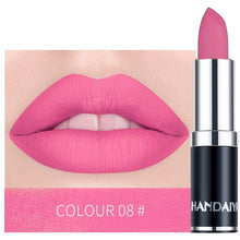 Load image into Gallery viewer, Hot Nude Color Matte Lipstick Vitamin Lip Stick Nutritious Moisturizer Pumpkin Color Luxury Women Batom Mate Makeup HANDAIYAN