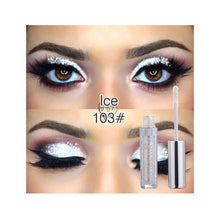 Load image into Gallery viewer, PHOERA Glitter Eyeshadow Liquid Glitter &amp; Glow Make Up Long Lasting Shimmer Tint Cosmetics Pigment Eye Shadow Maquiagem Women