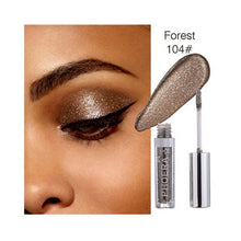 Load image into Gallery viewer, PHOERA Glitter Eyeshadow Liquid Glitter &amp; Glow Make Up Long Lasting Shimmer Tint Cosmetics Pigment Eye Shadow Maquiagem Women