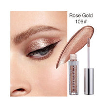 Load image into Gallery viewer, PHOERA Glitter Eyeshadow Liquid Glitter &amp; Glow Make Up Long Lasting Shimmer Tint Cosmetics Pigment Eye Shadow Maquiagem Women