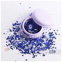 Load image into Gallery viewer, Focal lure super glitter eyeshadow festival makeup shimmer and shine face jewels pigment body face eye glitter sequin paillettes