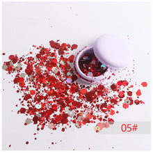 Load image into Gallery viewer, Focal lure super glitter eyeshadow festival makeup shimmer and shine face jewels pigment body face eye glitter sequin paillettes