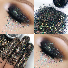 Load image into Gallery viewer, Pudaier Eye Holographic Eyeshadow Sequin Laser Pigment Glitter Eyeshadow Gel Shimmer Metallic Powder Eyeshadow Palette Makeup